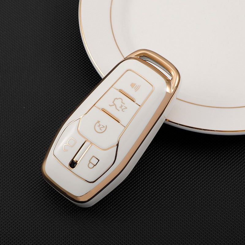TPU & PC KEY (WHITE)_FORD UNI