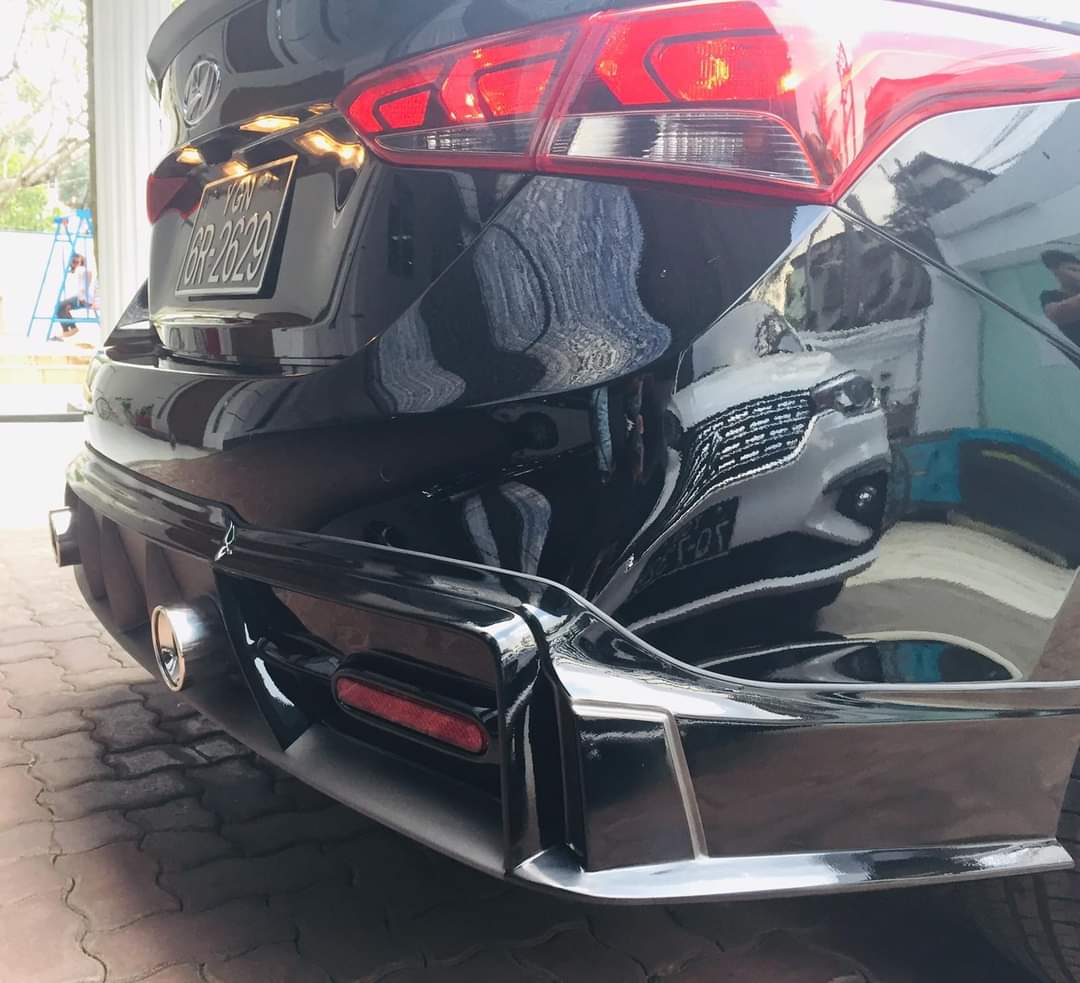BODY KIT (THAI) REAR NO PAINT (1) PC HYUNDAI ACCENT (19~20)