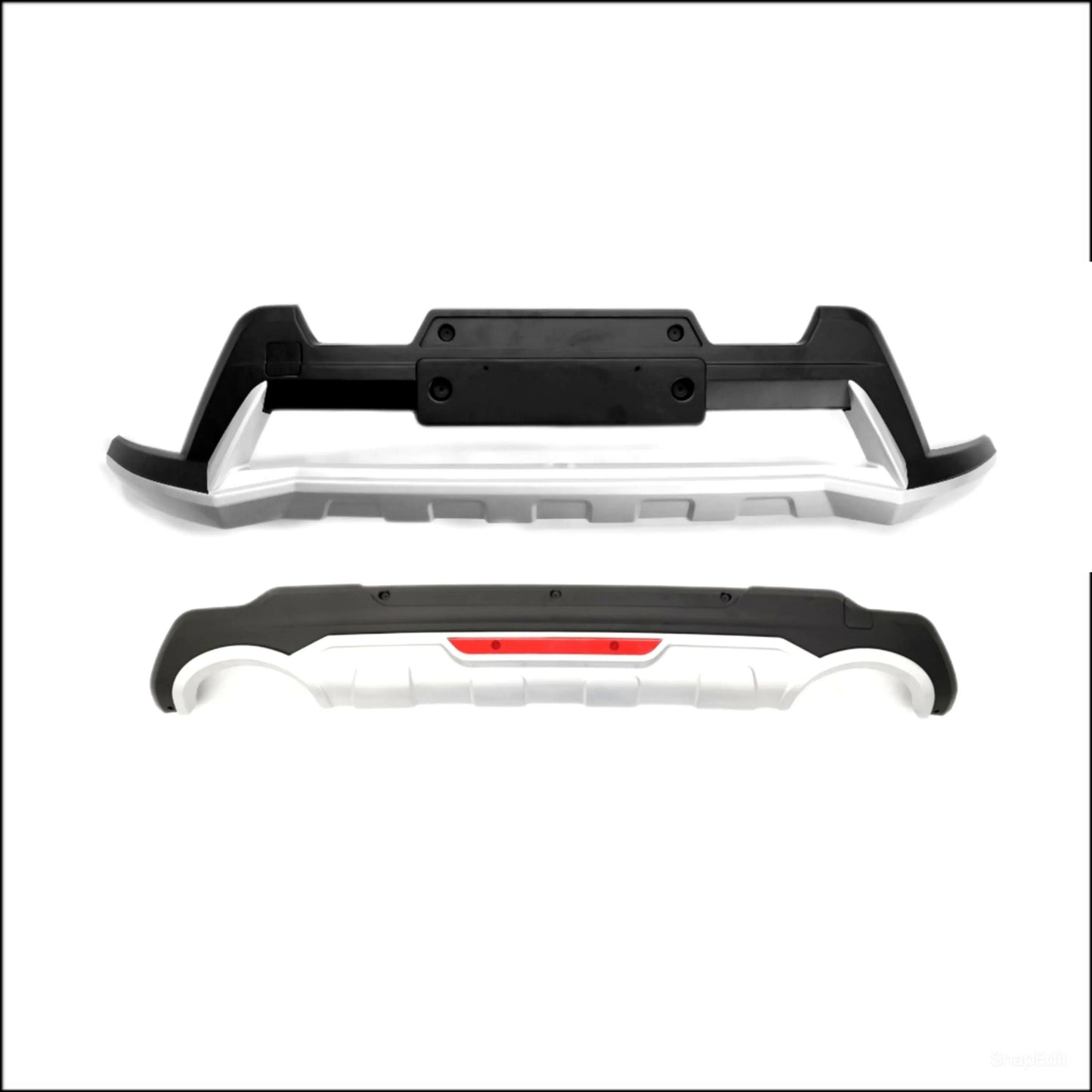 BUMPER GUARDS FRONT + BACK KIA SPORTAGE (16 UP)