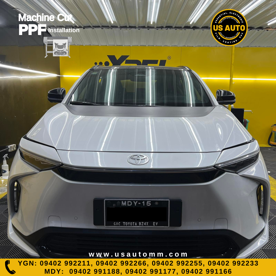 MACHINE CUT INTERIOR PPF TOYOTA BZ4X EV