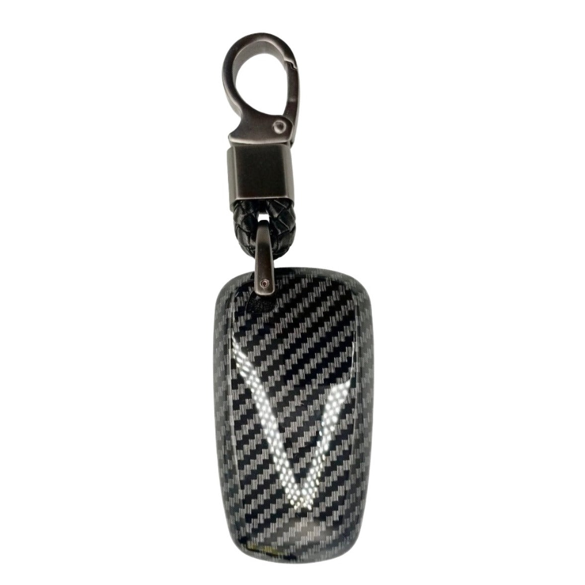 CARBON FIBER KEY (BLACK)_FORD UNI (A)