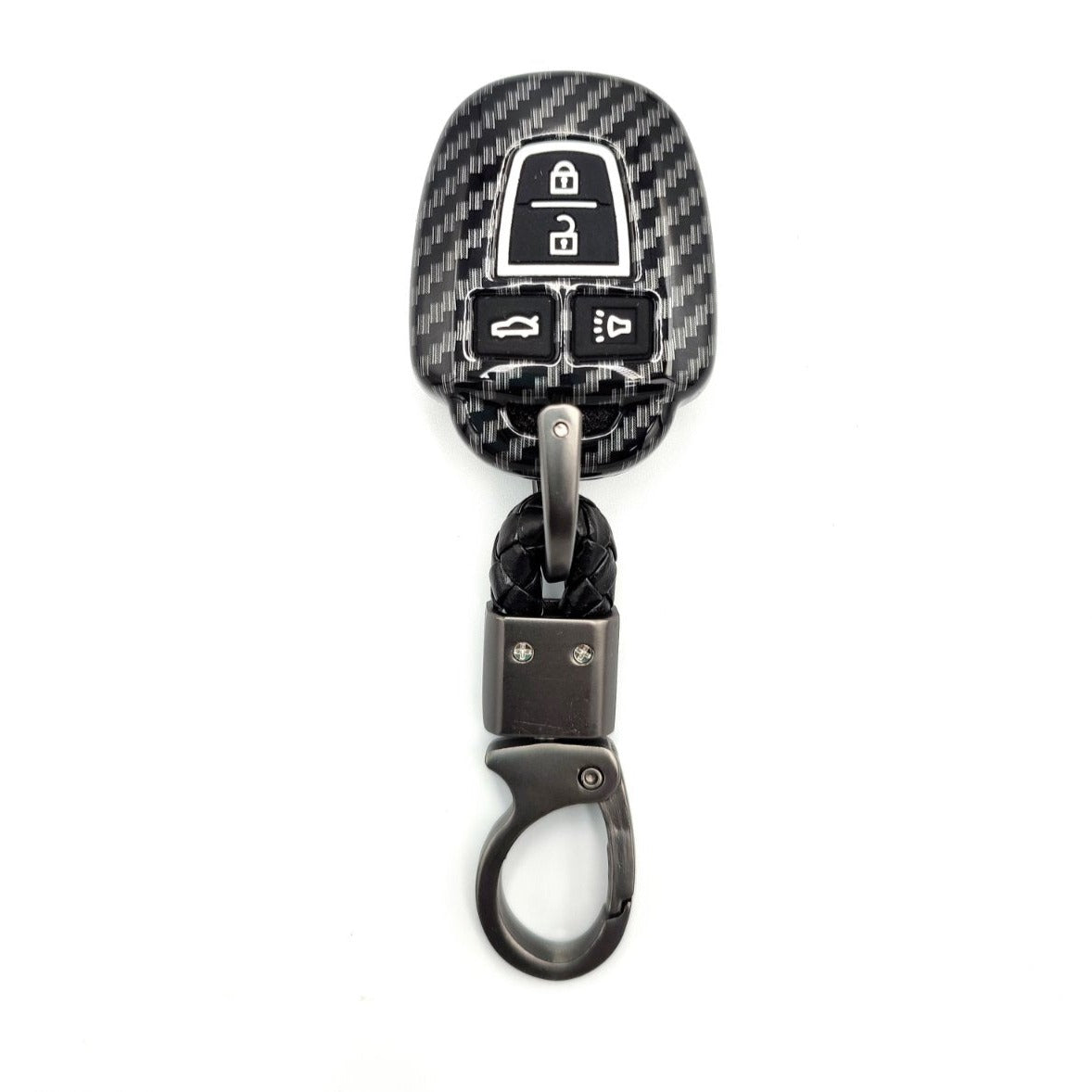 CARBON FIBER KEY (BLACK)_TOYOTA UNI (E)