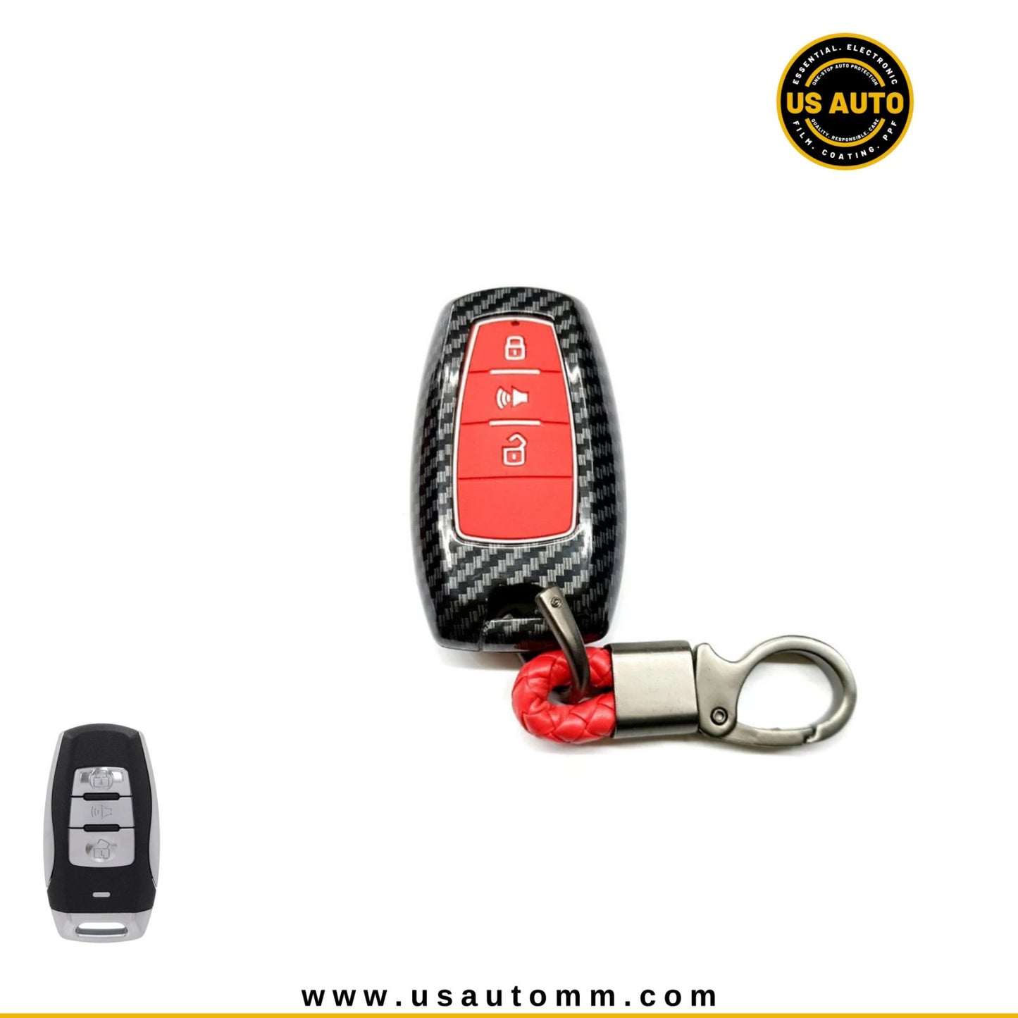 CARBON FIBER KEY (RED) HAVAL H2 (2020 UP)