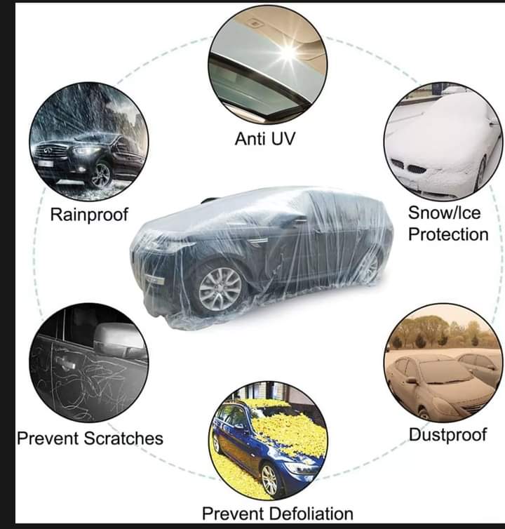 CAR COVER PLASTIC (L)