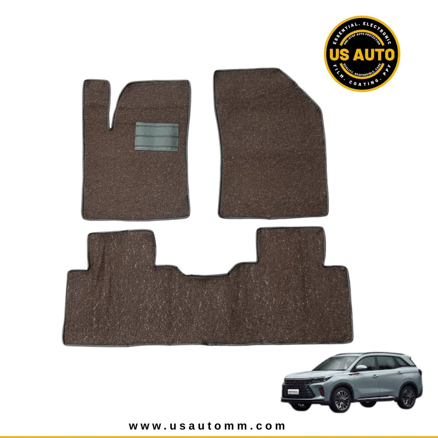 COIL MAT FLOOR MAT (2)ROWS (COFFEE) DFSK FENGON 600