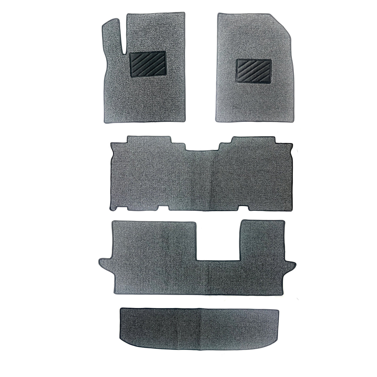 COIL MAT FLOOR MAT (3)ROWS & TRUNK MAT (1) SET (GREY) JETOUR X90 PLUS