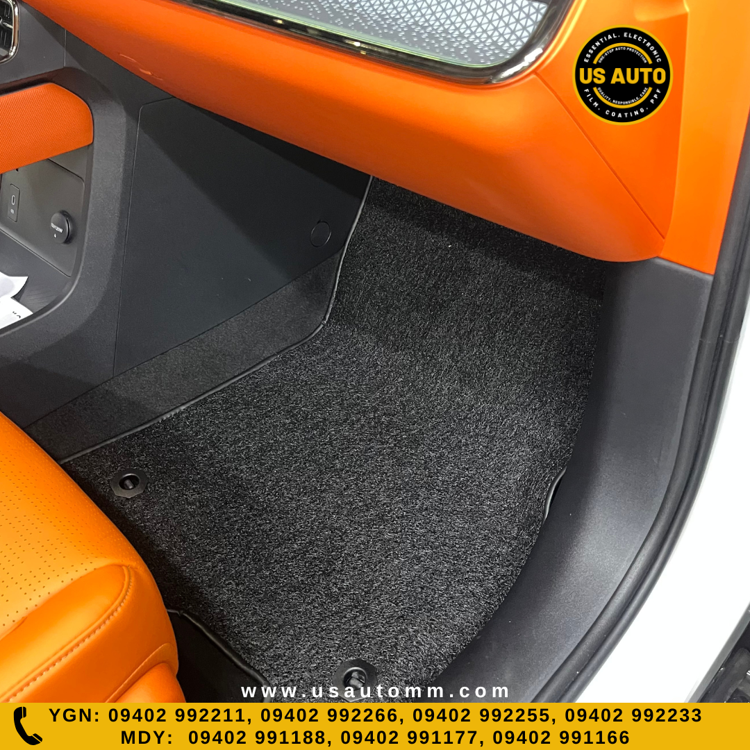 COIL MAT FLOOR MAT (2)ROWS (BLACK) TOYOTA BZ3 EV