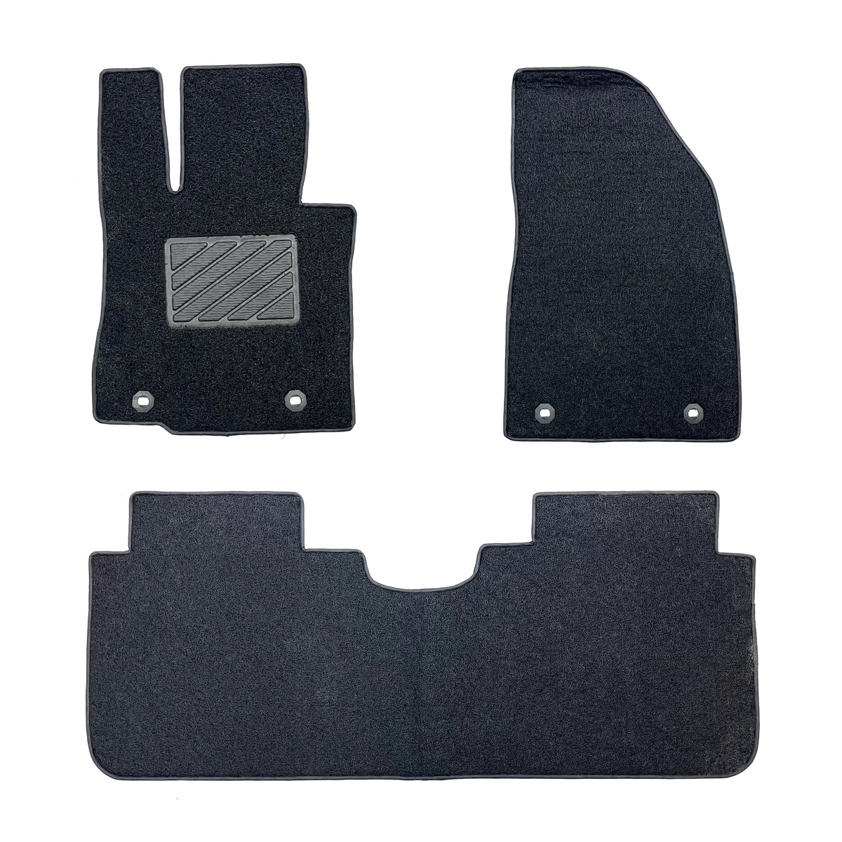 COIL MAT FLOOR MAT (2)ROWS (BLACK) MG RISING R7 EV