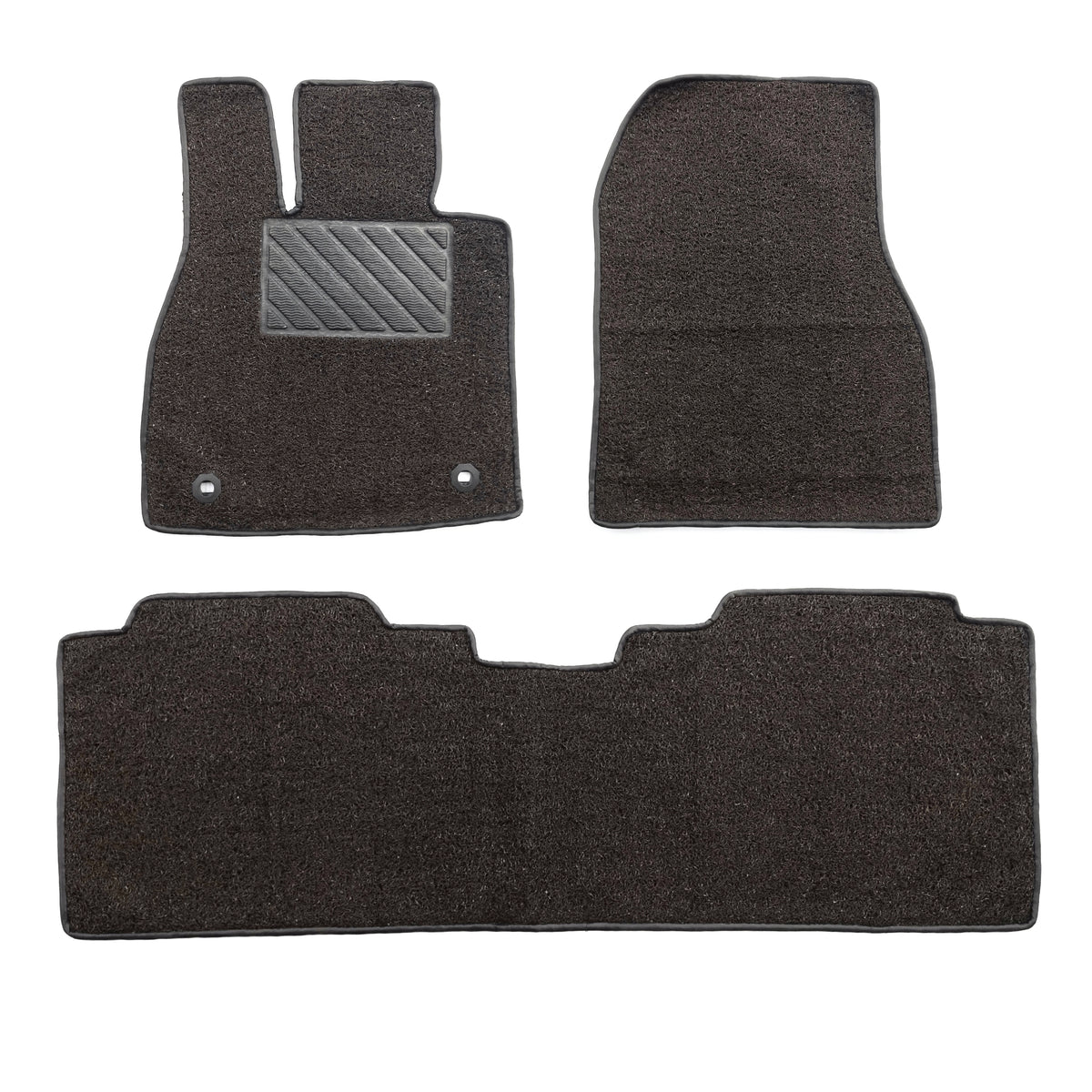 COIL MAT FLOOR MAT (2)ROWS (COFFEE) TOYOTA BZ4X (2023) EV