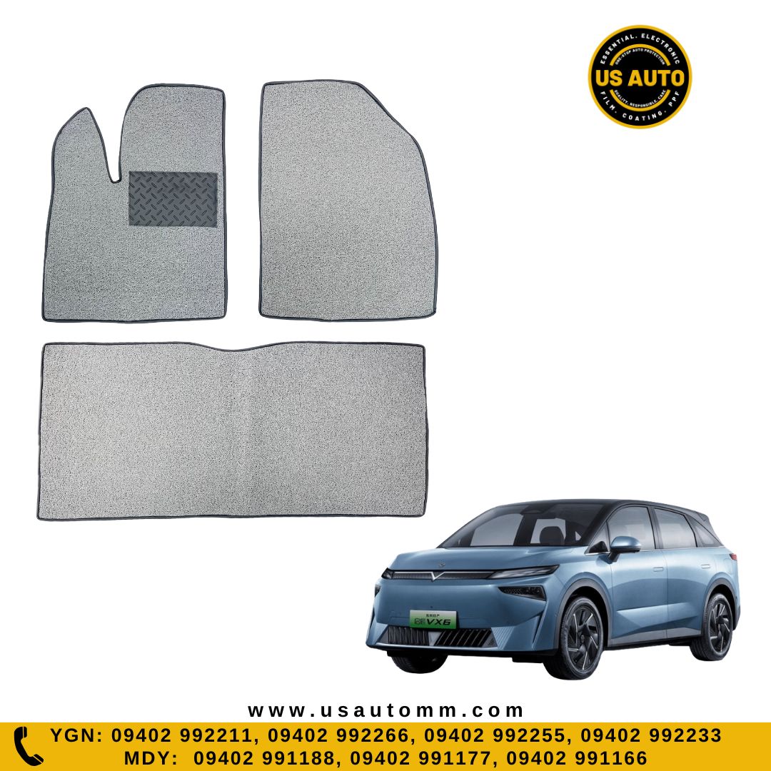 COIL MAT FLOOR MAT (2)ROWS (GREY) DONGFENG VENUCIA VX6 EV