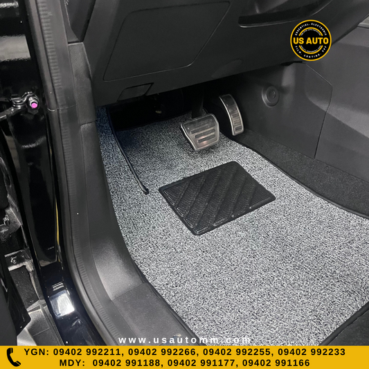 COIL MAT FLOOR MAT (2)ROWS (GREY) JETOUR T2