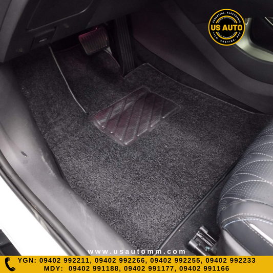 COIL MAT FLOOR MAT (2)ROWS (BLACK) BYD SEAL EV