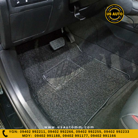 COIL MAT FLOOR MAT (2)ROWS (BLACK) BAIC X7 (2020 UP)