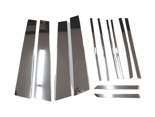 DOOR PILLAR COVER (12PCS) (CHROME)_TOYOTA COROLLA CROSS (2020)