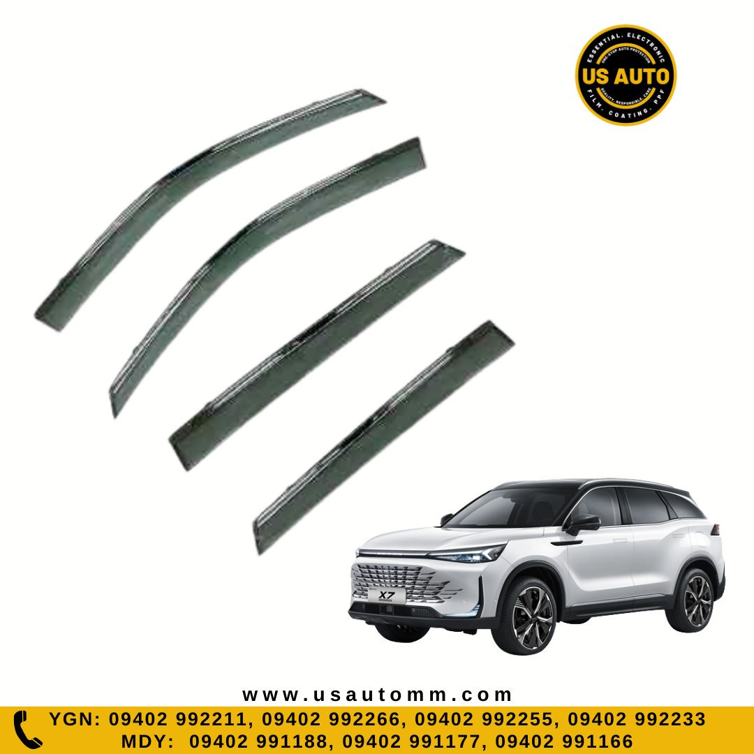 DOOR VISOR STEEL (C) (4D) BAIC X7 (2020 UP)