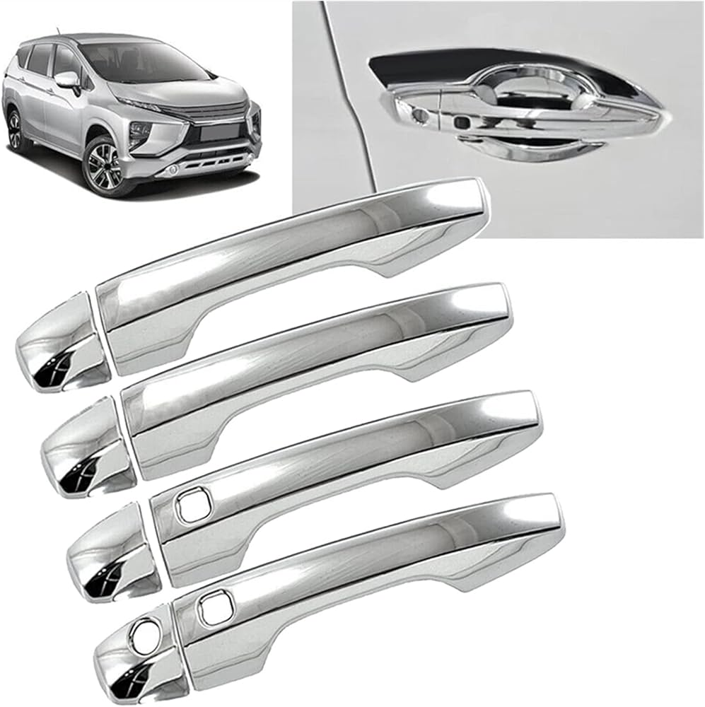 DOOR HANDLE COVER (1)SET=(4)PCS (CHROME) MITSUBISHI XPANDER (19~20)