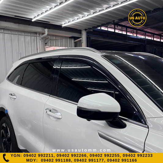 DOOR VISOR SMOKED (K) (4D) KIA SORENTO (2024)