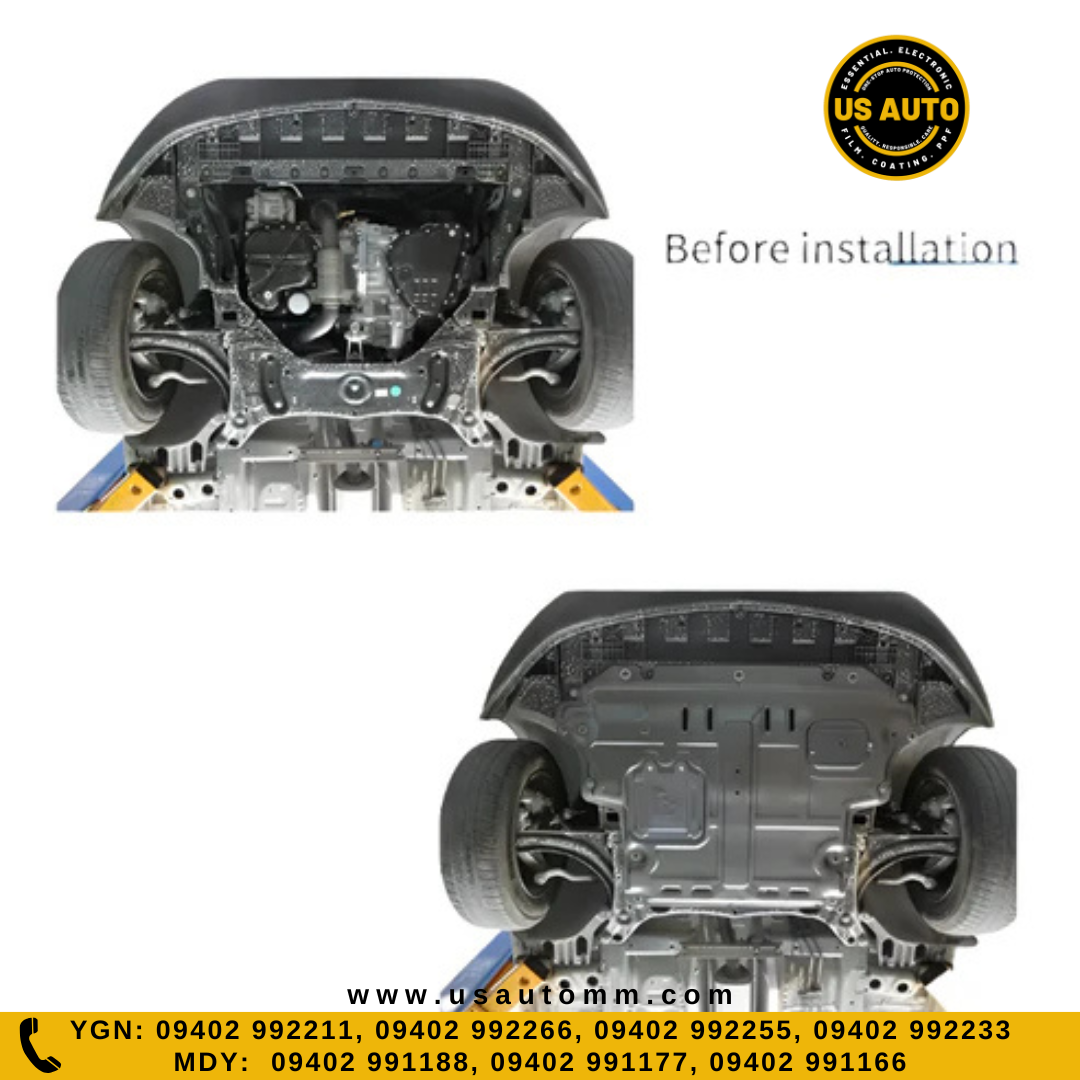 ENGINE COVER PLASTIC ALLOY (BLACK) HYUNDAI ACCENT (2019 UP)