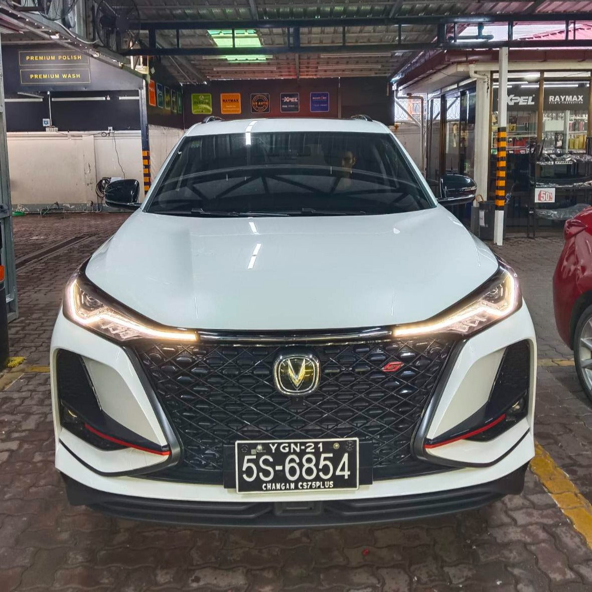 ENGINE COVER PLASTIC ALLOY (BLACK) CHANGAN CS 75 PLUS (2021)