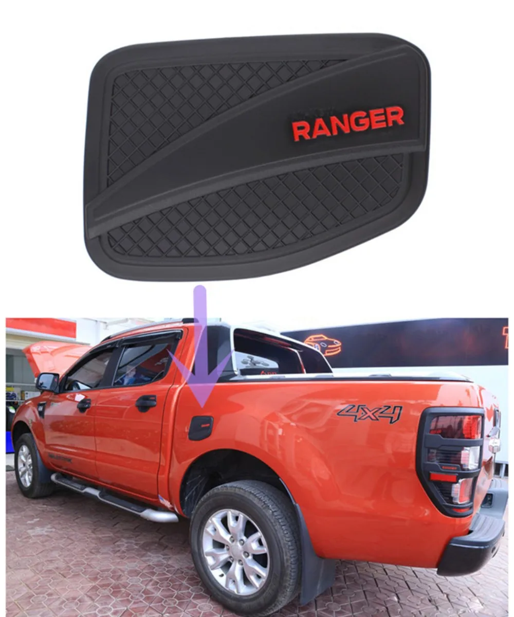 FUEL TANK LID COVER (BLACK) FORD RANGER DC XL (19~20)