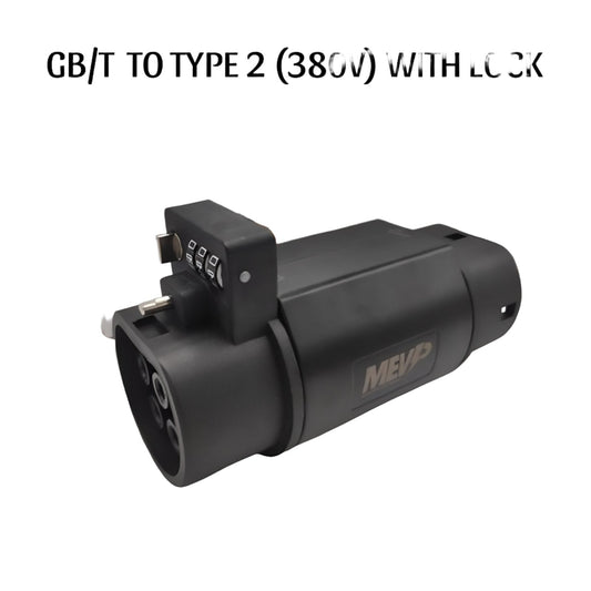 GB/T TO TYPE 2 (380V) WITH LOCK EV ADAPTERS