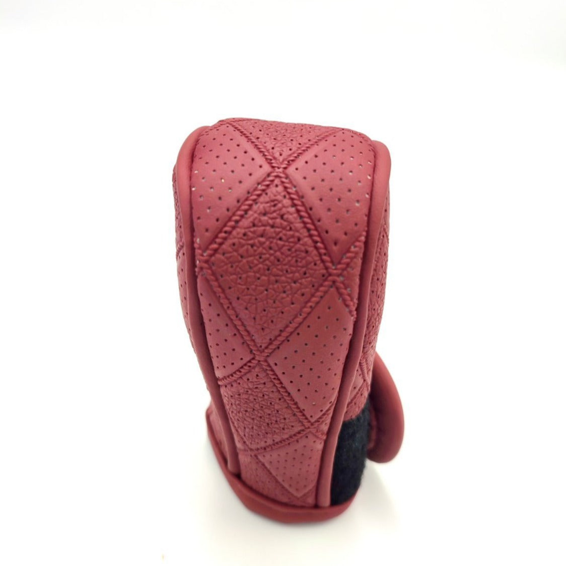 GEAR KNOB COVER (LEATHER) (WINE RED)