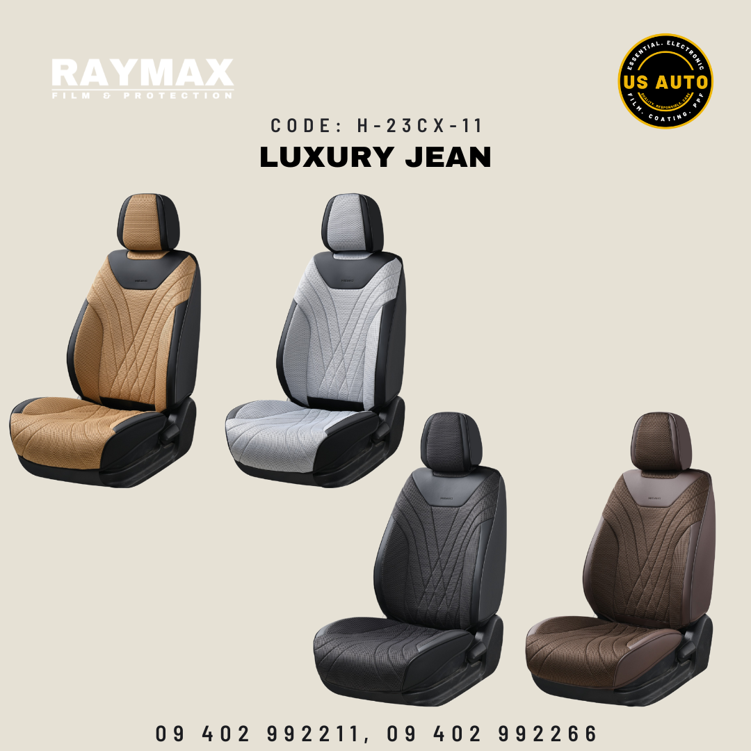 RAYMAX LUXURY SEAT COVER (H-23CX-11) (1) SET