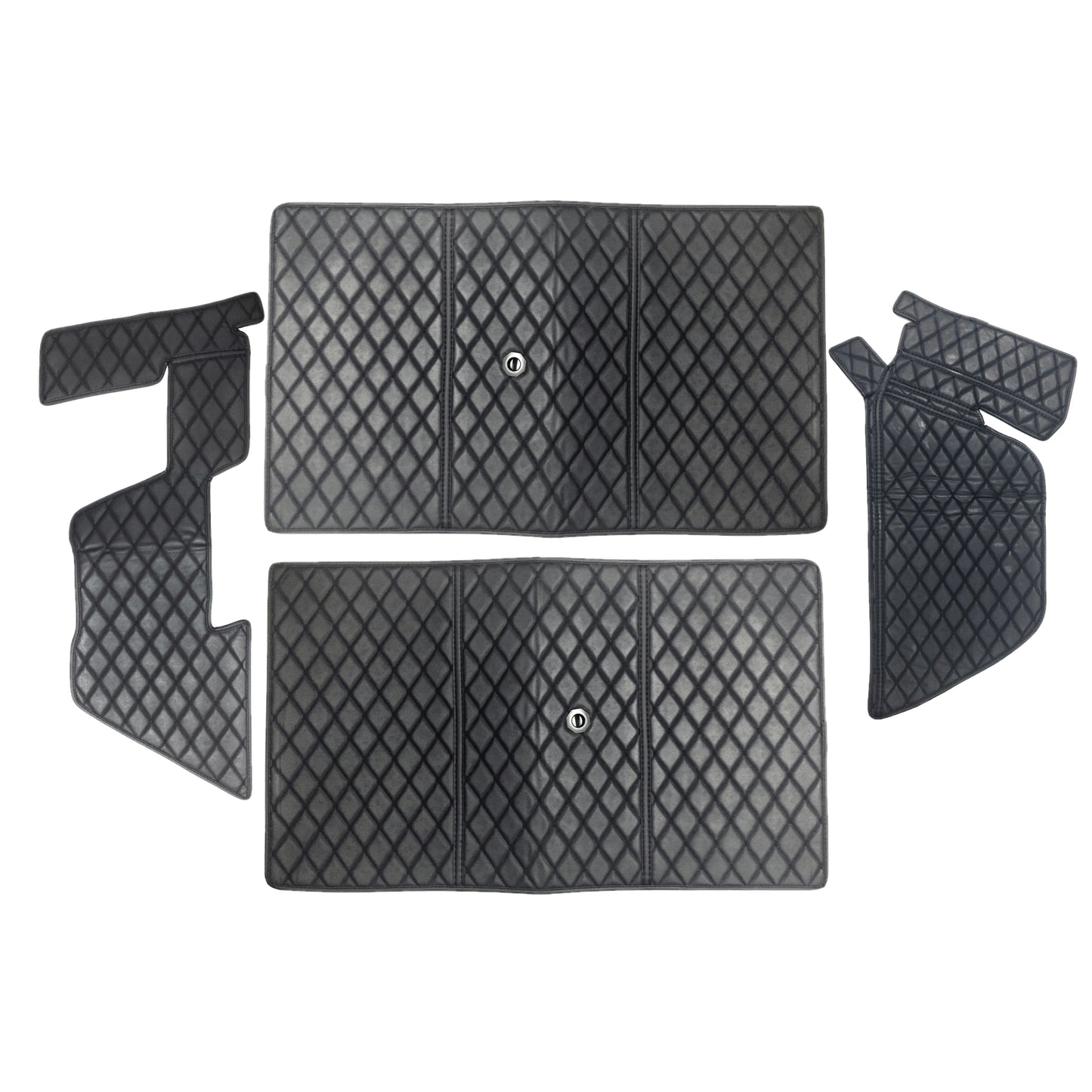 HAND SEW FULL TRUNK MAT (BLACK) PEUGEOT 5008 (2018 UP)