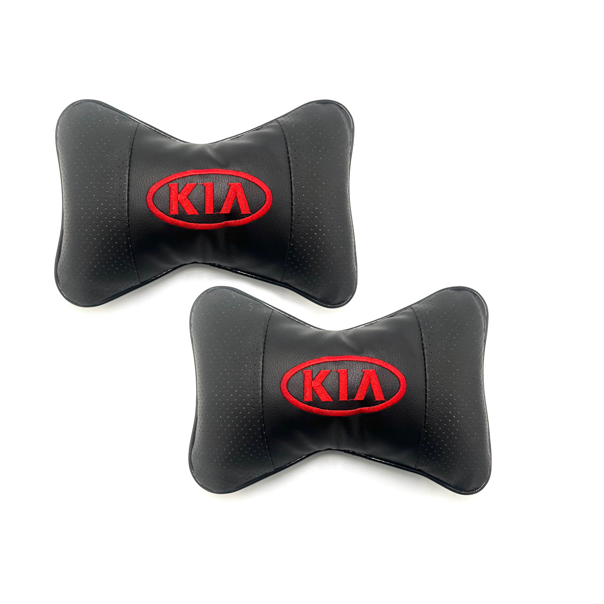 HEADREST PILLOW LOGO ONE SET (BLACK) KIA UNI (14~19)-5