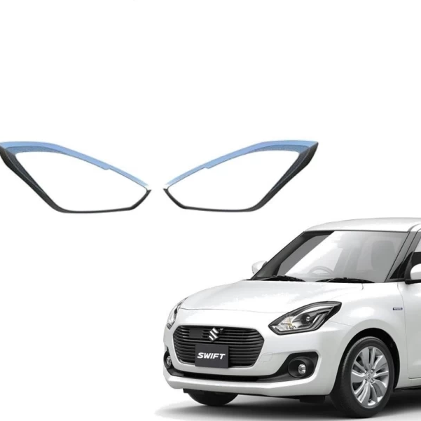 HEAD LAMP COVER (1)SET=(2)PCS SUZUKI SWIFT GLX (18~20)