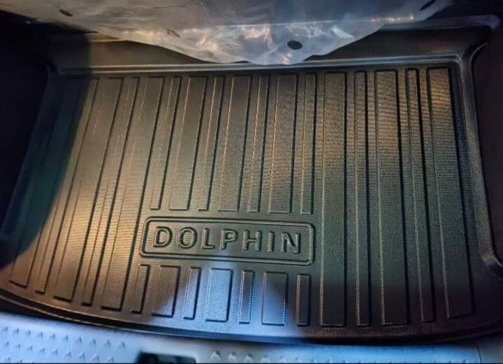 (HQ) TPE TRUNK MAT (BLACK) BYD DOLPHIN (21~22) EV