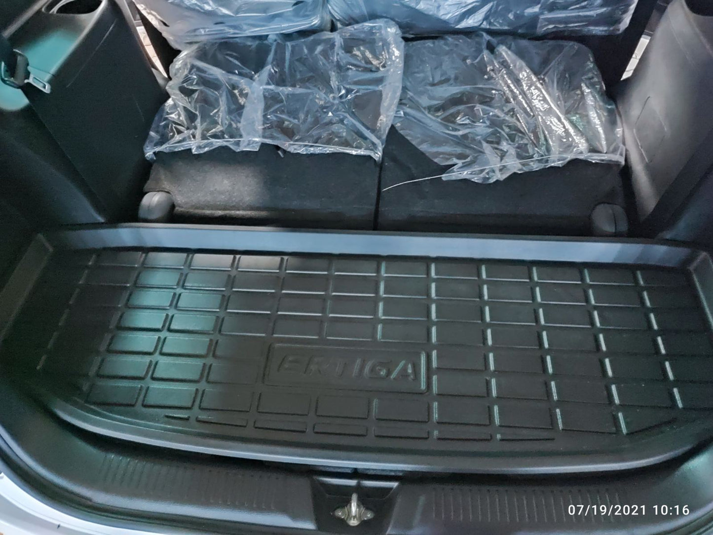 (HQ) TPE TRUNK MAT (BLACK) SUZUKI ERTIGA (2019 UP)