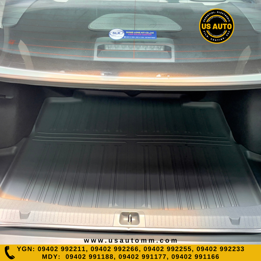 (HQ) TPE TRUNK MAT (BLACK) TOYOTA BZ3 EV