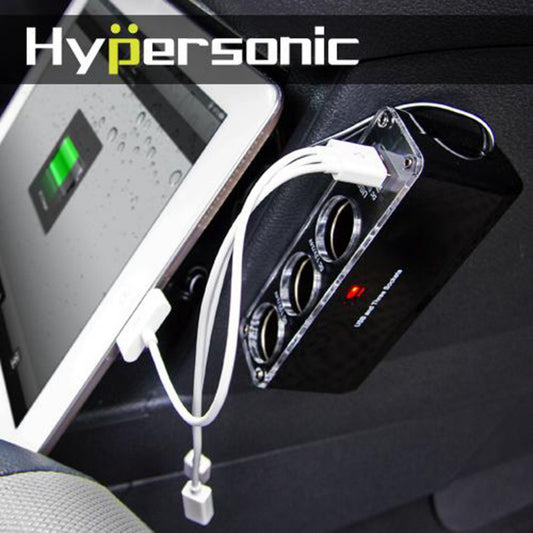 HYPERSONIC 1USB & TRIPLE SOCKETS (HP2689)