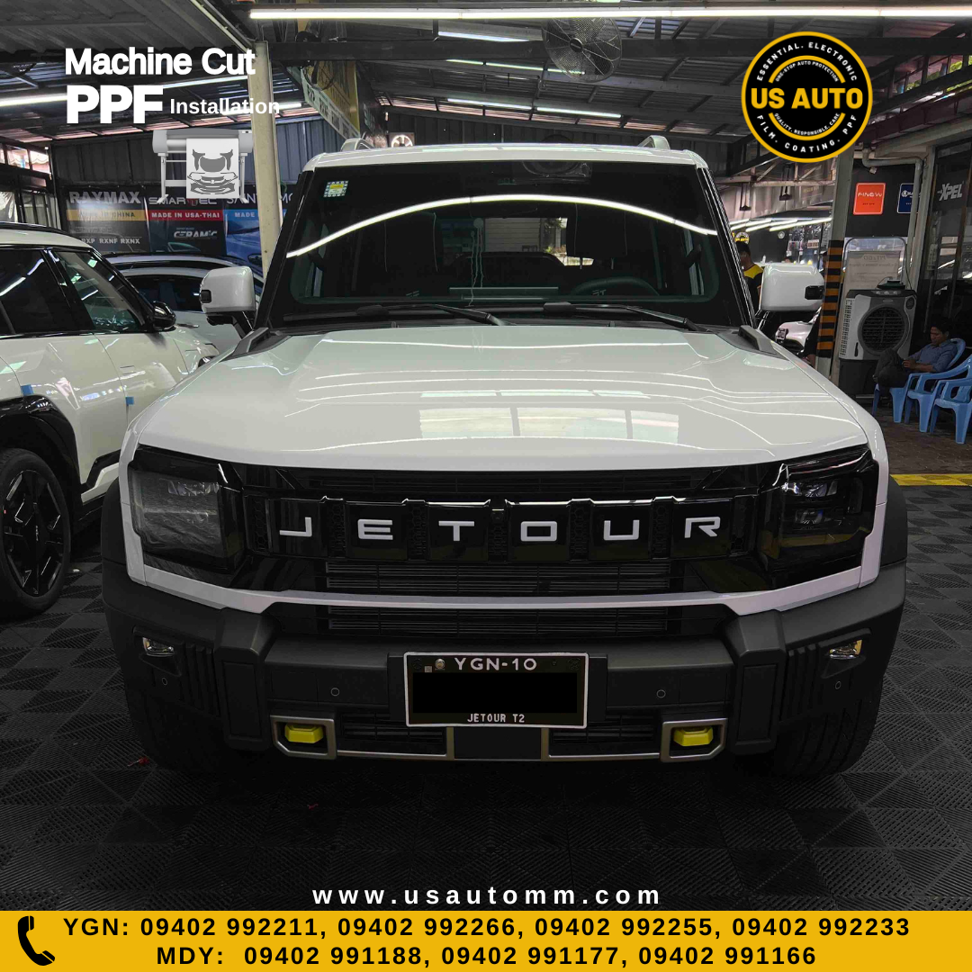 MACHINE CUT INTERIOR PPF JETOUR T2