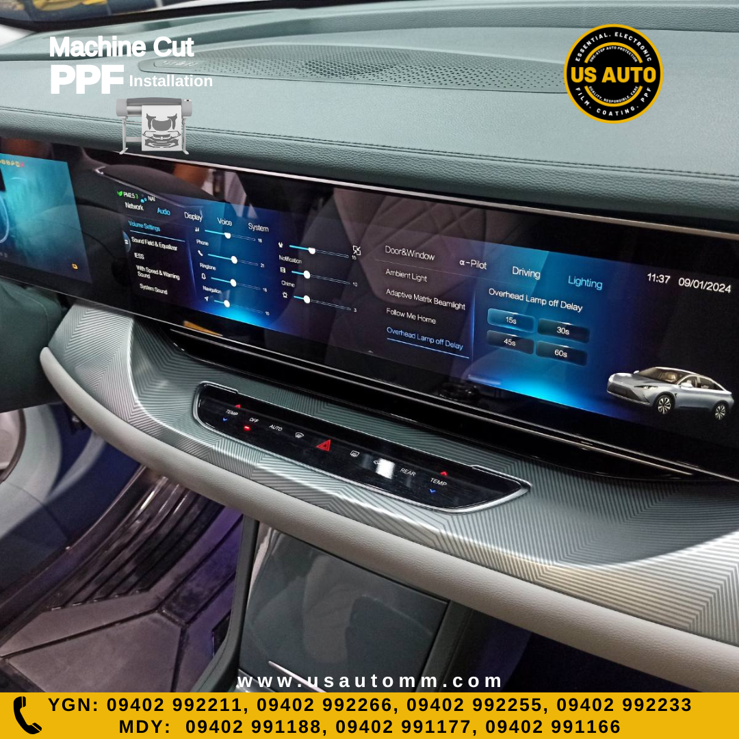 MACHINE CUT INTERIOR PPF ARCFOX ALPHA T EV