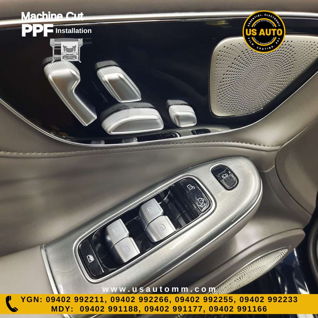 MACHINE CUT INTERIOR PPF MG RISING F7 EV