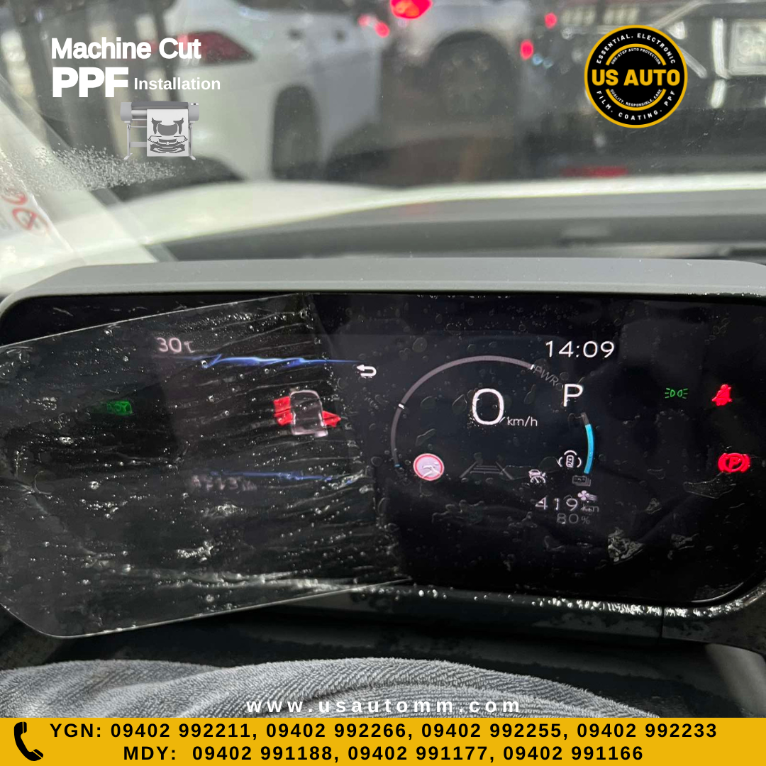 MACHINE CUT INTERIOR PPF TOYOTA BZ4X (2023 UP) EV