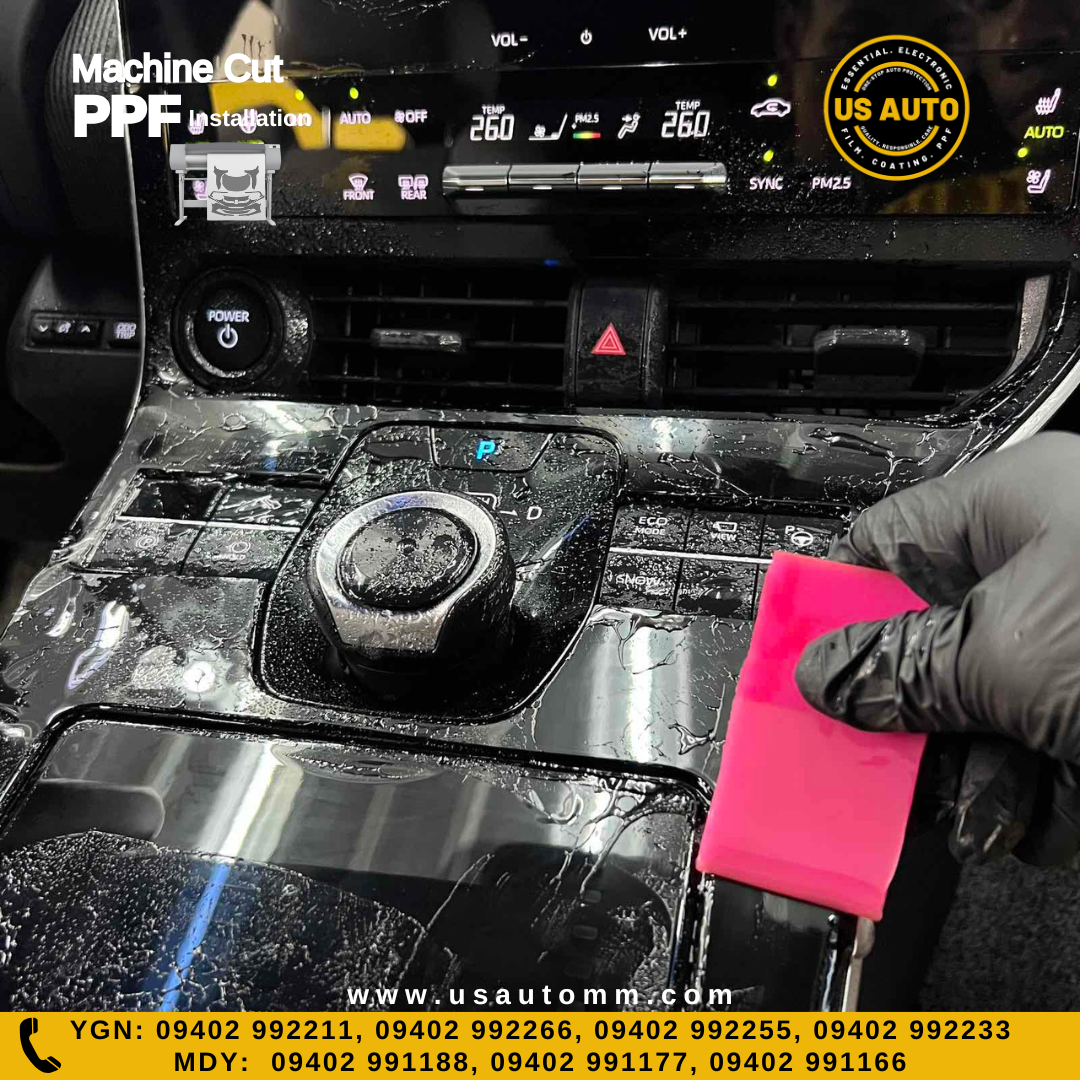 MACHINE CUT INTERIOR PPF TOYOTA BZ4X (2023 UP) EV