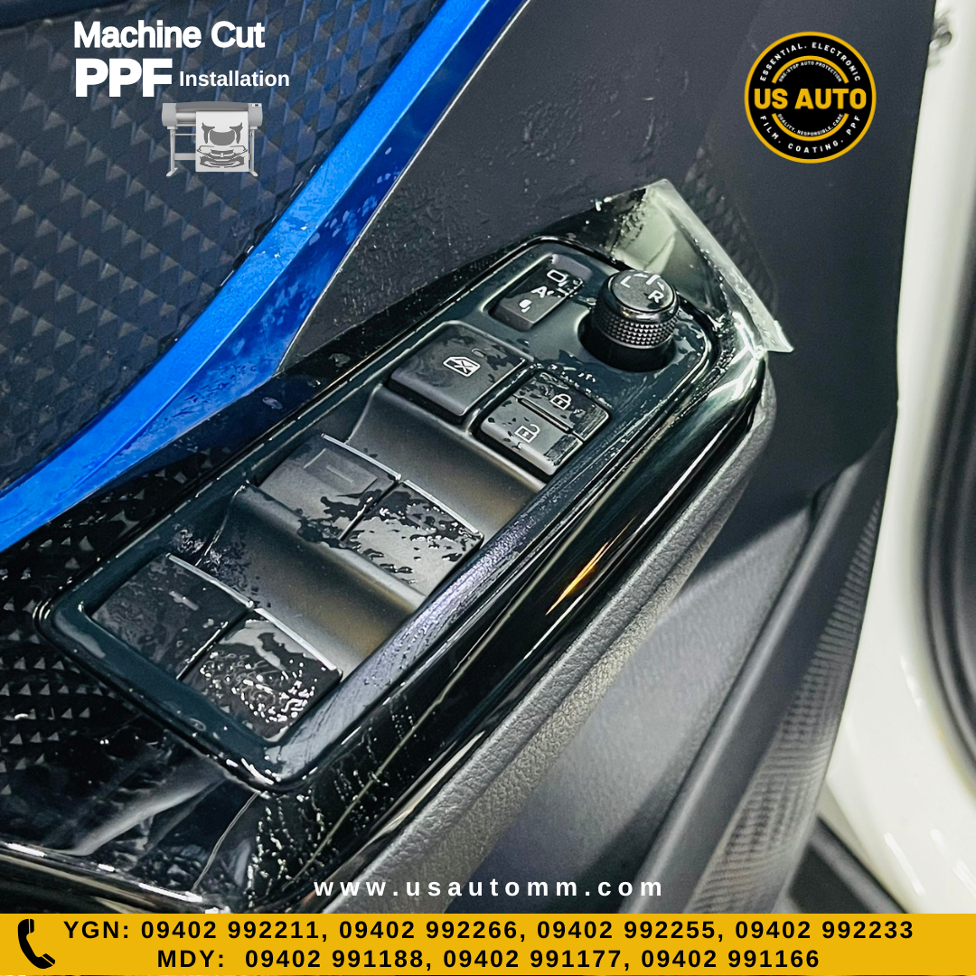 MACHINE CUT INTERIOR PPF TOYOTA CHR (2020 UP)