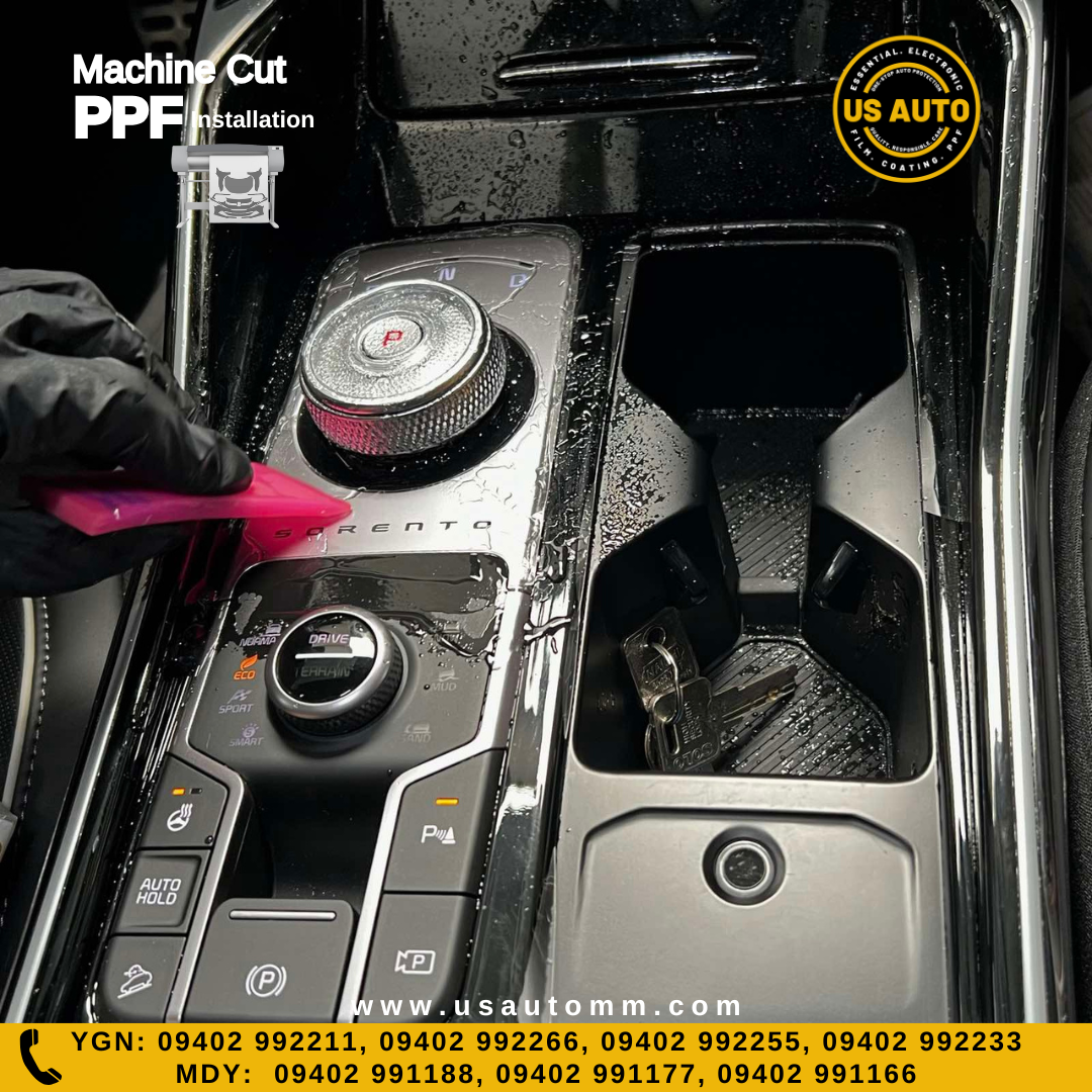 MACHINE CUT INTERIOR PPF KIA SORENTO (2024 UP )