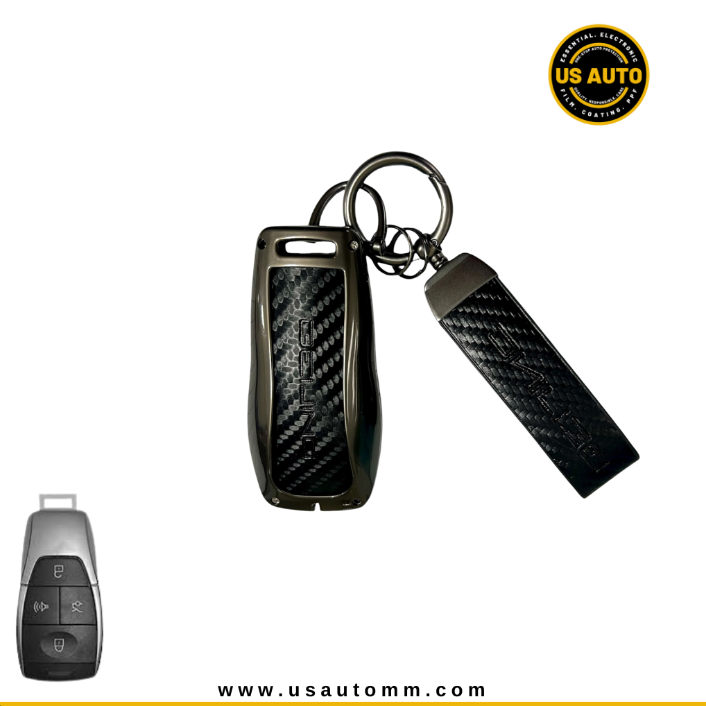 METAL KEY COVER (CARBON) BAIC UNI (A)