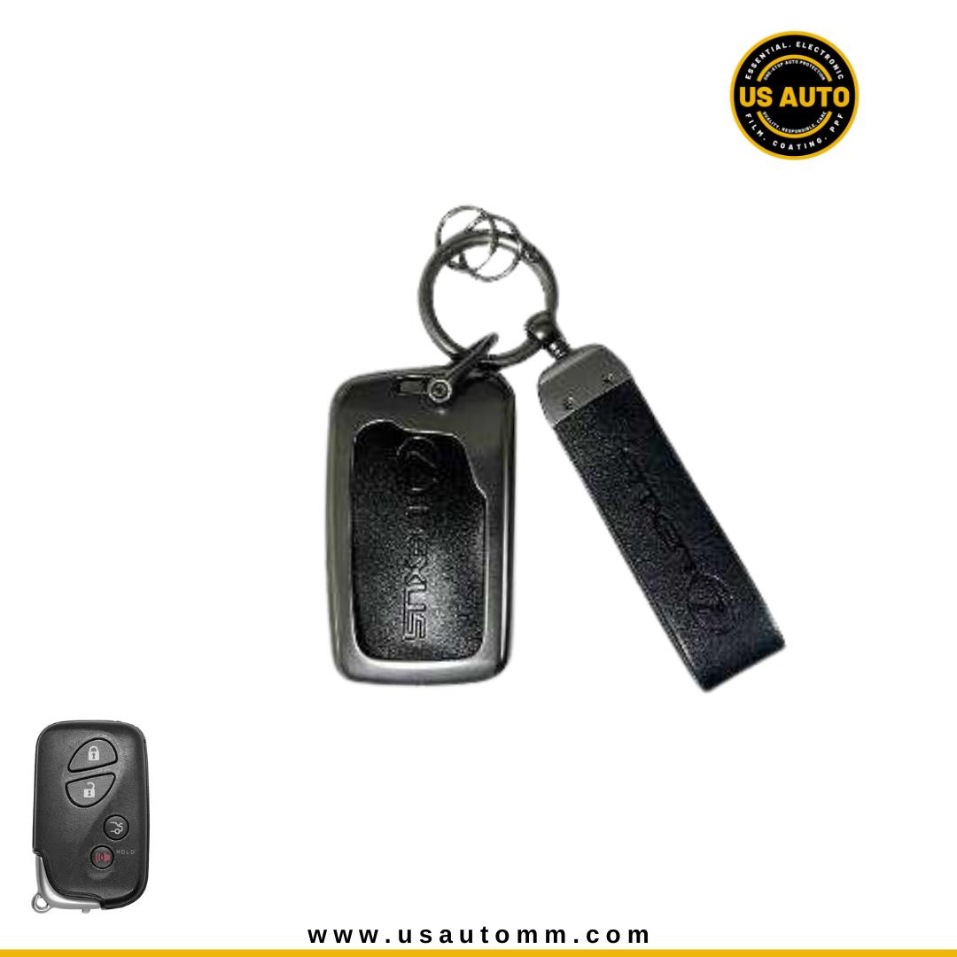 METAL KEY COVER (BLACK) LEXUS UNI (A)