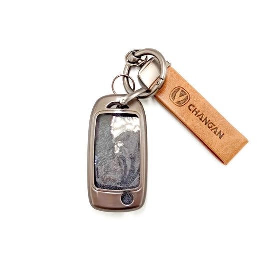 METAL KEY COVER (BROWN) CHANGAN UNI (20~22)-1