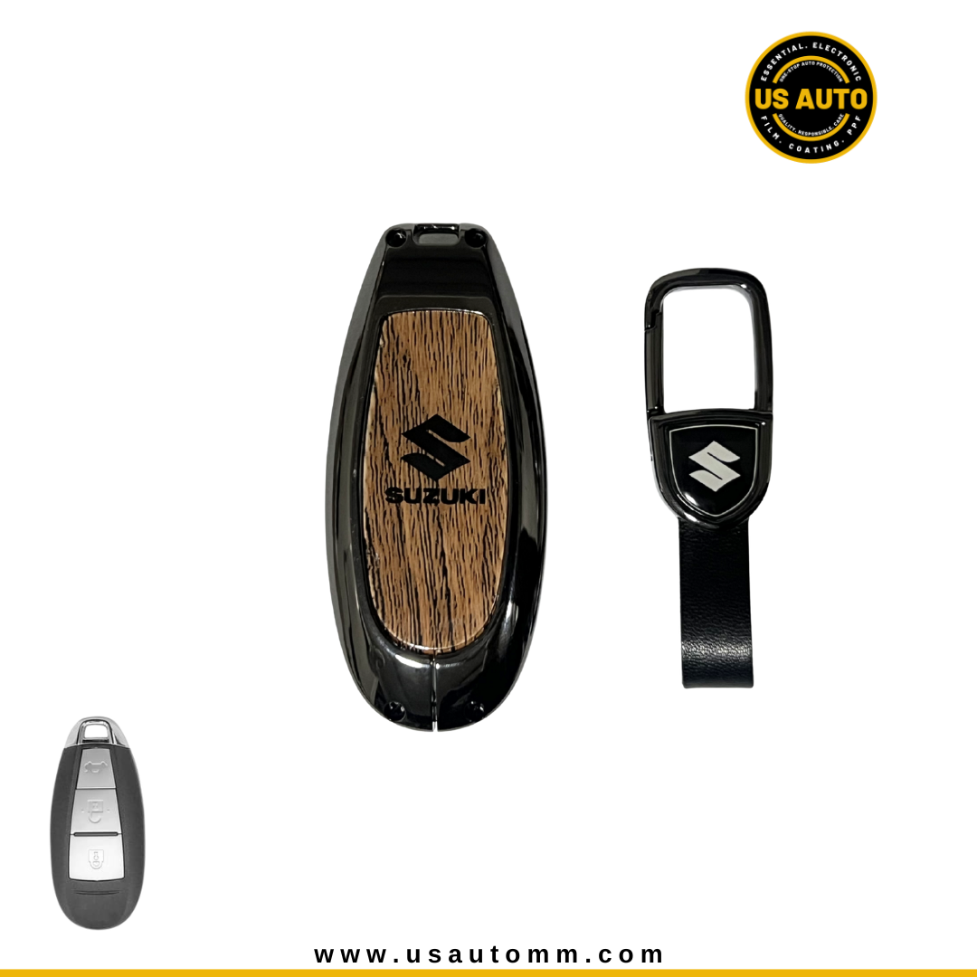METAL KEY COVER (BROWN) SUZUKI CIAZ (2017 UP)
