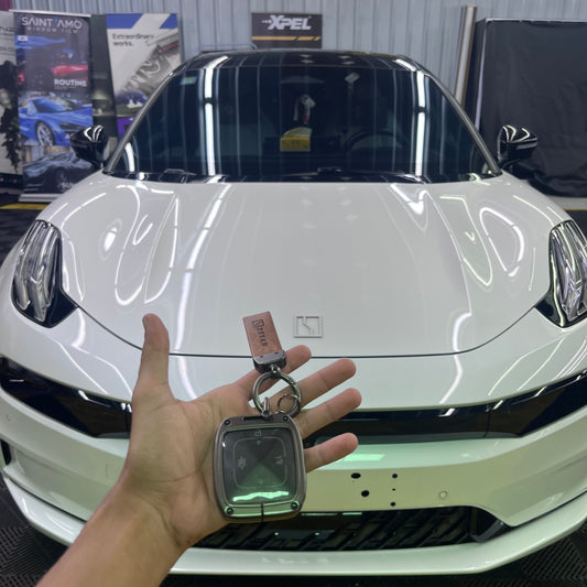 METAL KEY COVER (BROWN) ZEEKR UNI EV