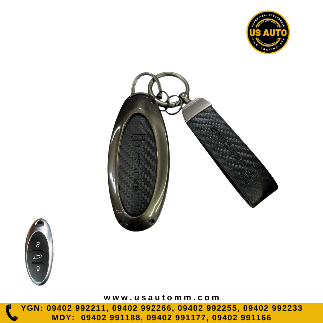 METAL KEY COVER (CARBON) BESTUNE UNI (2021 UP)