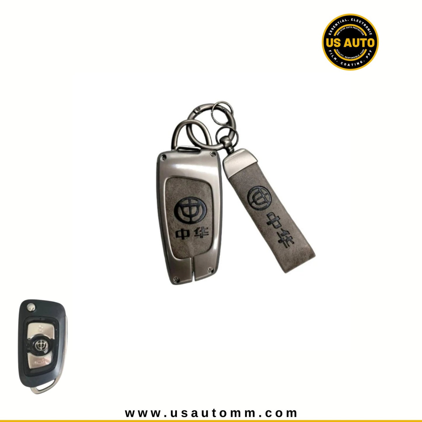 METAL KEY COVER (GREY) BRILLIANCE UNI