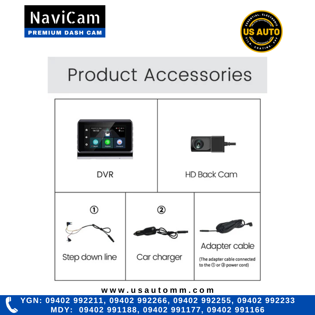 NAVICAM P85 4G ONLINE BLACK BOX