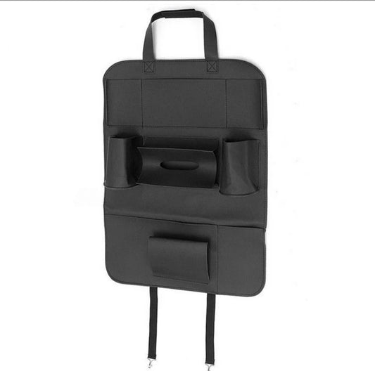 ORIGANIZER BAG (LEATHER) (BLACK)